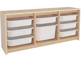 Meuble de rangement 8 tiroirs Sidel