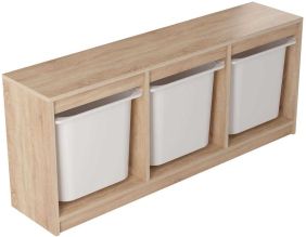 Meuble de rangement 3 tiroirs Tidy