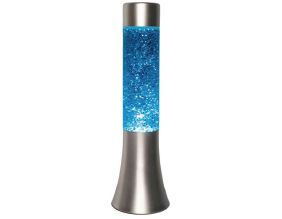 Mini lampe à poser en métal et verre Paillettes