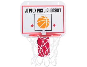 Mini panier de basket mural ou pour corbeille à papier (Blanc)