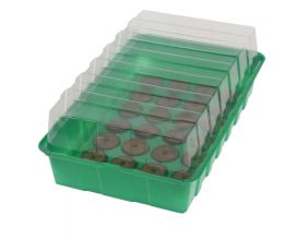 Mini serre non chauffante avec 28 pastilles de coco
