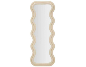 Miroir en MDF Emily 60 x 6 x 160 cm (Crème)