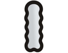 Miroir en MDF Teddy 60 x 4 x 160 cm (Noir)