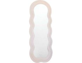 Miroir cadre en tissu Charlotte (Ecru)