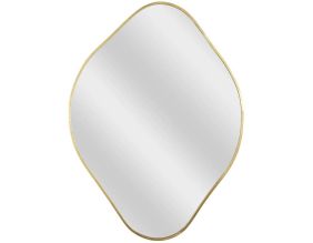 Miroir contour doré Losange Come