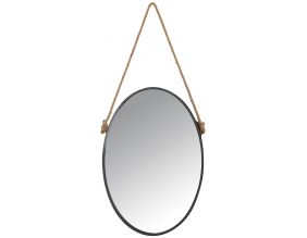 Miroir avec corde Matelot (Ovale)