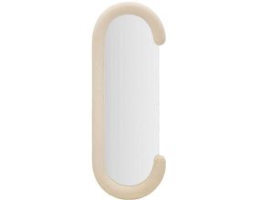 Miroir en métal Chantal 60 x 7 x 160 cm (Crème)