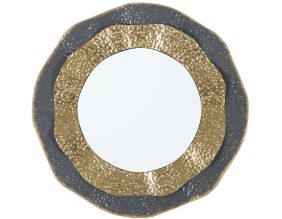 Miroir en métal Shai Dark 65.5 x 5 cm