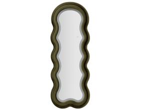 Miroir mural en MDF avec led intégrés Frame 60 x 160 cm (Vert)