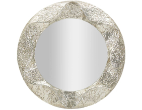 Miroir mural en métal Argelux (Rond)