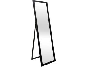 Miroir sur pied Essentiel 35 x 3 x 124 cm (Noir)