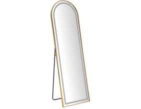 Miroir sur pieds avec bandeau led 3 couleurs Marcia (Arc)