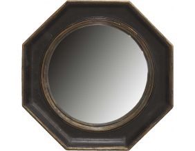 Miroir sorcière convexe en polyrésine 19 cm Octo