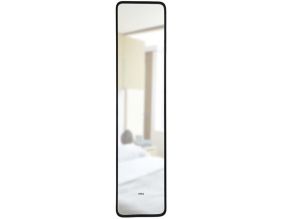 Miroir rectangulaire contour en caoutchouc mat