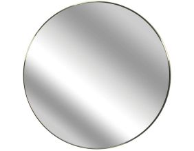 Miroir rond extra plat 55 cm (Doré)