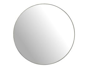 Miroir rond en métal (XXL 116 cm)