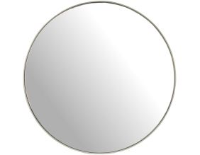 Miroir rond en métal (XL 90 cm)