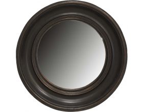 Miroir oeil de sorcière en polyrésine 26.5 cm Antique