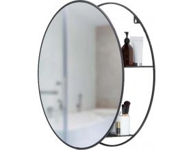 Miroir rond avec rangement intégré Cirko