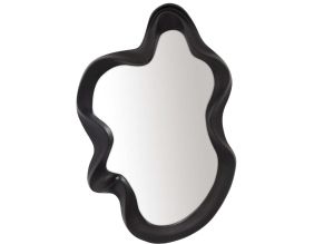 Miroir vague en polyéthylène Optik (Noir)