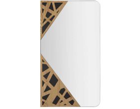 Miroir en verre et mdf Angle 50 x 1 x 90 cm