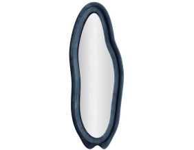 Miroir en verre et tissu Chanel 60 x 41 x 160 cm (Bleu)
