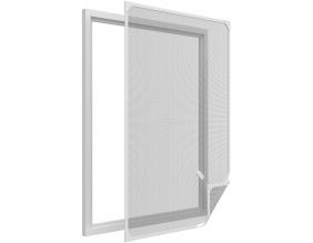 Moustiquaire avec cadre magnétique pour fenêtre blanc (max 100x120 cm)