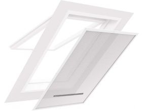 Moustiquaire pour fenêtre de toit (Blanc)
