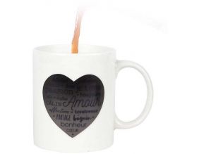 Mug couleurs changeantes coeur 30 cl