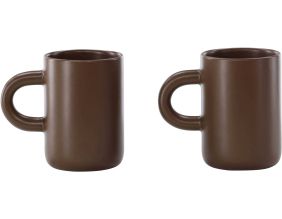 Mug en grès 33cl Active (Marron)