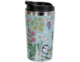 Mug de transport double paroi imprimé végétal 35 CL (Modèle 3)