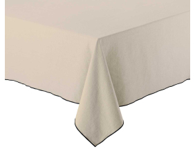 Nappe en coton recyclé Grace 170 x 300 cm (Ficelle)