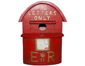 Nichoir boite à lettres britannique rouge