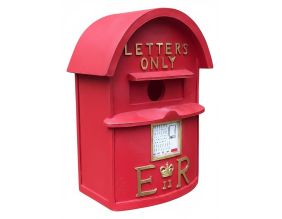 Nichoir boite à lettres britannique rouge