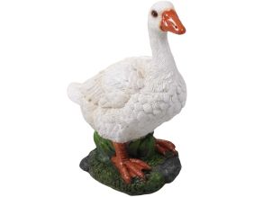 Oie debout en résine 40 cm