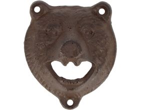 Ouvre bouteille tête d'animal (Ours)
