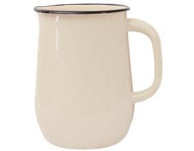 PIchet en émail Classic 2.5 L (Crème)