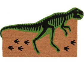 Paillasson animal en fibres de coco intérieur extérieur (Tyranosaure)
