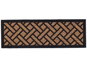 Paillasson caoutchouc et coco Tissage