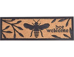 Paillasson en caoutchouc et fibres de coco Abeille