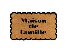 Paillasson en coco festonné (Maison de Famille)