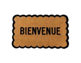 Paillasson en coco festonné (Bienvenue)