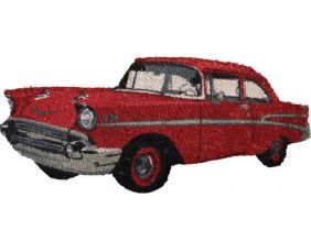 Paillasson original en forme de voiture (Chevrolet)