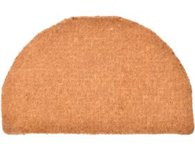 Paillasson épais en fibres de coco demi rond