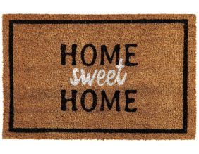 Paillasson fibre de coco avec inscription  60 x 40 cm (Home sweet home)