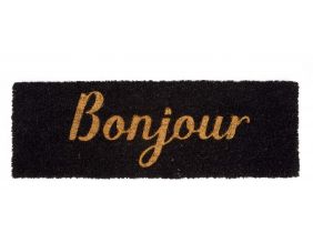 Paillasson en fibres de coco Bonjour (Doré)