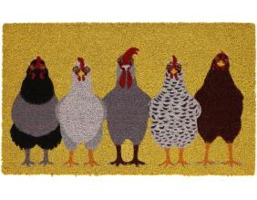 Paillasson en fibres de coco Pets (Poules)