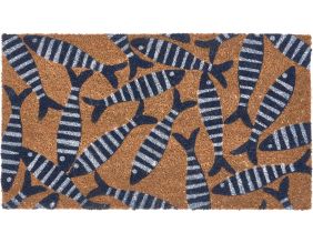 Paillasson en fibres de coco 70 x 40 cm (Sardines)