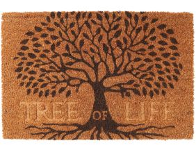 Paillasson en fibres de coco Tree of life 60 x 40 cm