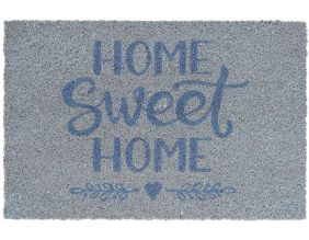 Paillasson en fibres de coco Welcome (Bleu)